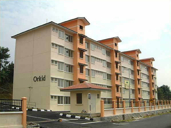 Taman Taming Impian, Kajang, 5 Storey Medium Cost Apartment, Blok Orkid