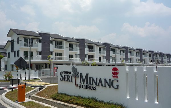 Taman Seri Minang, Cheras, 2 1/2 Storey Link Houses, Type Amber